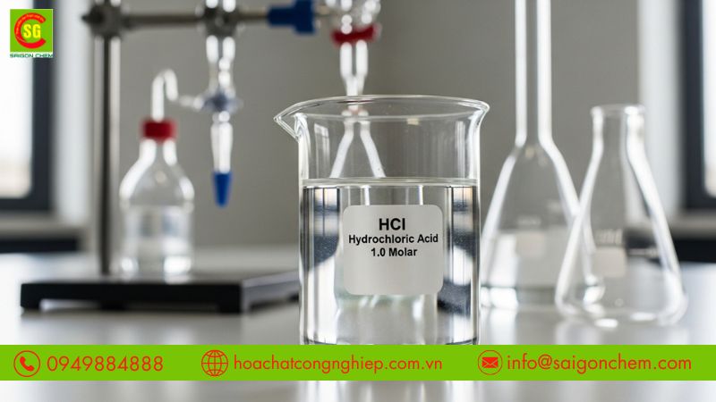 Acid clohydric c&oacute; phản ứng mạnh, ph&ugrave; hợp nhiều quy tr&igrave;nh c&ocirc;ng nghiệp